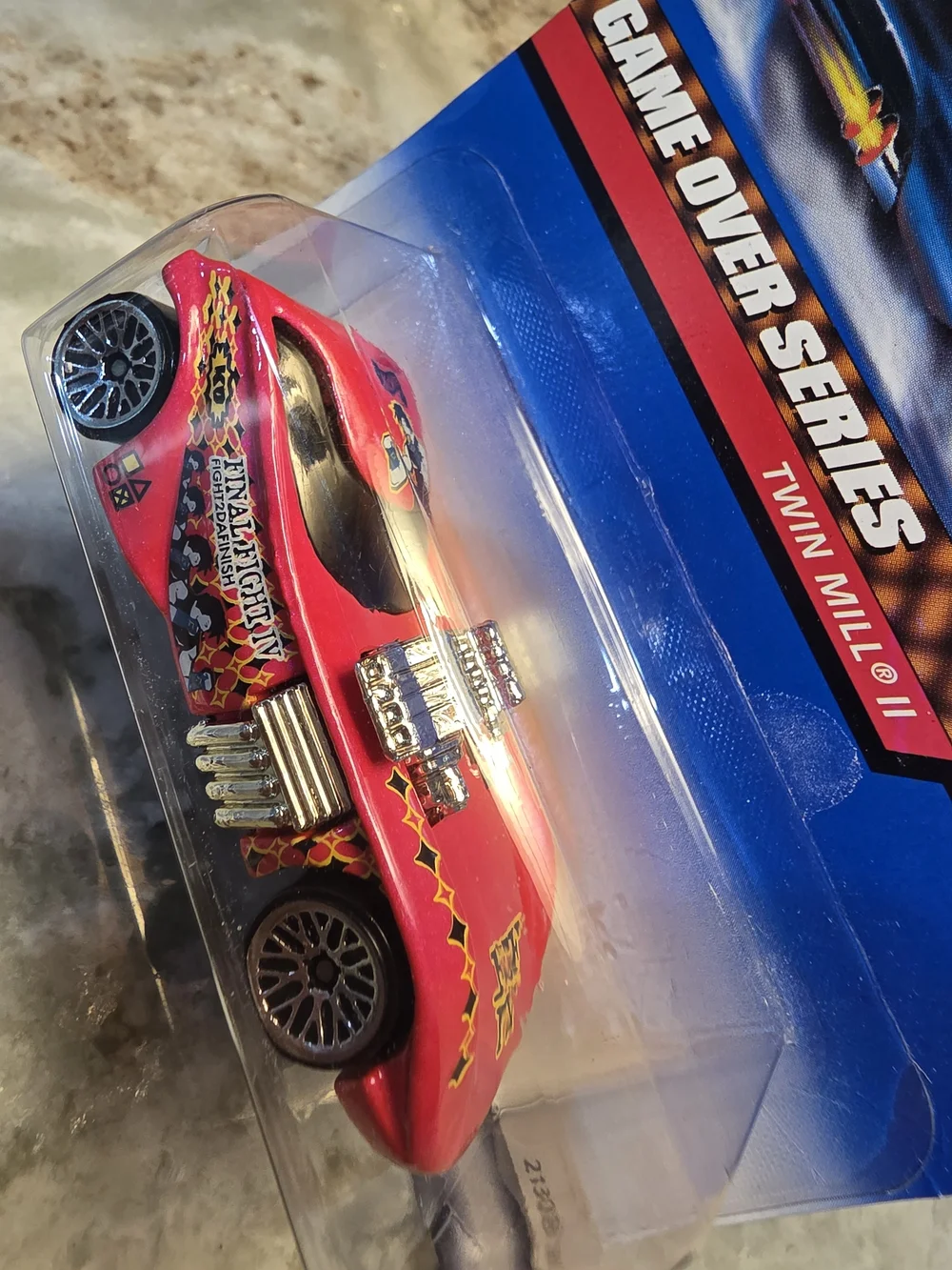 Hot Wheels Game Over Series Twin Mill II - Pink Kids Toy Car